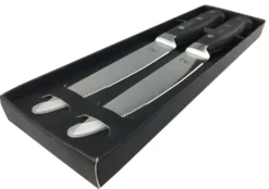 Grillfürst Steakmesser Mit Wellenschliff 2er Set -BBQ Zubehoer Verkaufsgeschäft 17 249 Grillfuerst Steakmesser