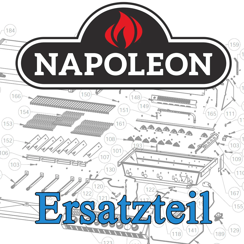 Napoleon Ersatzteil: Warmhalterost Klein PRO825 1 Napoleon Ersatzteil: Warmhalterost Klein PRO825