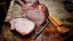 Meater Plus 50 Meter Reichweite Bluetooth Und WLAN Grillthermometer -BBQ Zubehoer Verkaufsgeschäft 18381 Meater Schweinekotelett