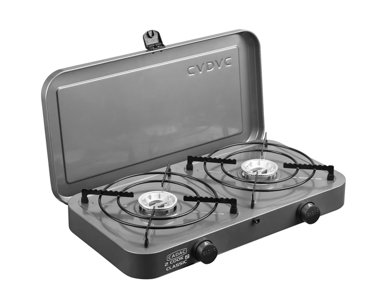 CADAC Camping Gaskocher 2-Cook Classic Stove - 30mbar 1 CADAC Camping Gaskocher 2-Cook Classic Stove - 30mbar