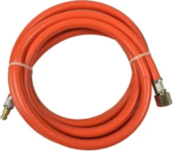 TGO Wohnwagen Steckschlauch 2000mm / MD-Schlauch 6,3x3,5mm, 1/4"LH-ÜM X Stecktülle