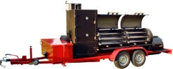 JOE´s Barbeque JOE´s 30" Extended Catering Smoker Trailer Mit Doppelachse