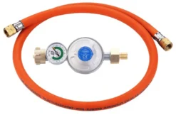 CADAC Universal-Druckregler 50 Mbar Mit Gasschlauch Und Manometer