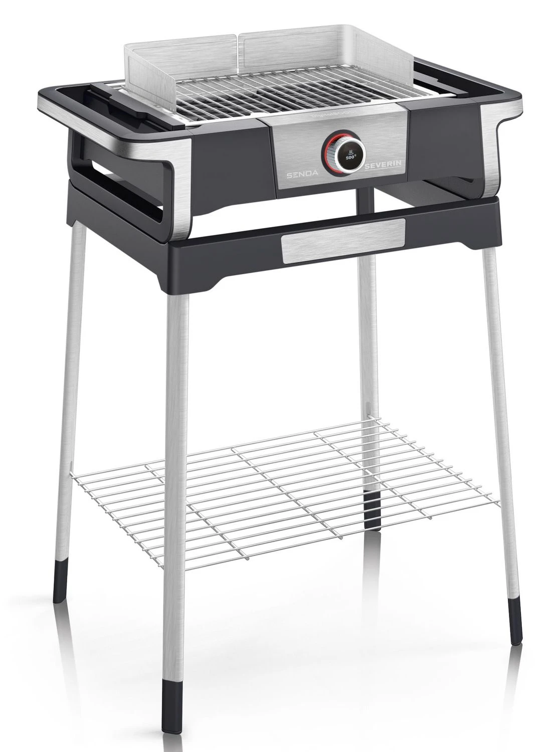 Severin Elektrogrill SENOA Digital Boost S - Boost Zone 500°C - Mit Untergestell - 3.000 W 2 Severin Elektrogrill SENOA Digital Boost S - Boost Zone 500°C - Mit Untergestell - 3.000 W – Bild 2