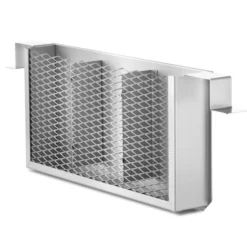 Thüros Holzkohlegrill T4-4F / Edelstahl Säulengrill 40x60 Cm 4 Fuß Inkl. Windansteckblech Und Kohleschacht -BBQ Zubehoer Verkaufsgeschäft 22392 192 thueros kohleschacht ksch4060 1