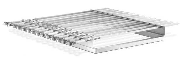 Thüros Schaschlik Spießaufsatz Mit 14 Spießen T4, Thüros 2, Sylt (Grillfläche 40x60 Cm) 1 Thüros Schaschlik Spießaufsatz Mit 14 Spießen T4, Thüros 2, Sylt (Grillfläche 40x60 Cm)