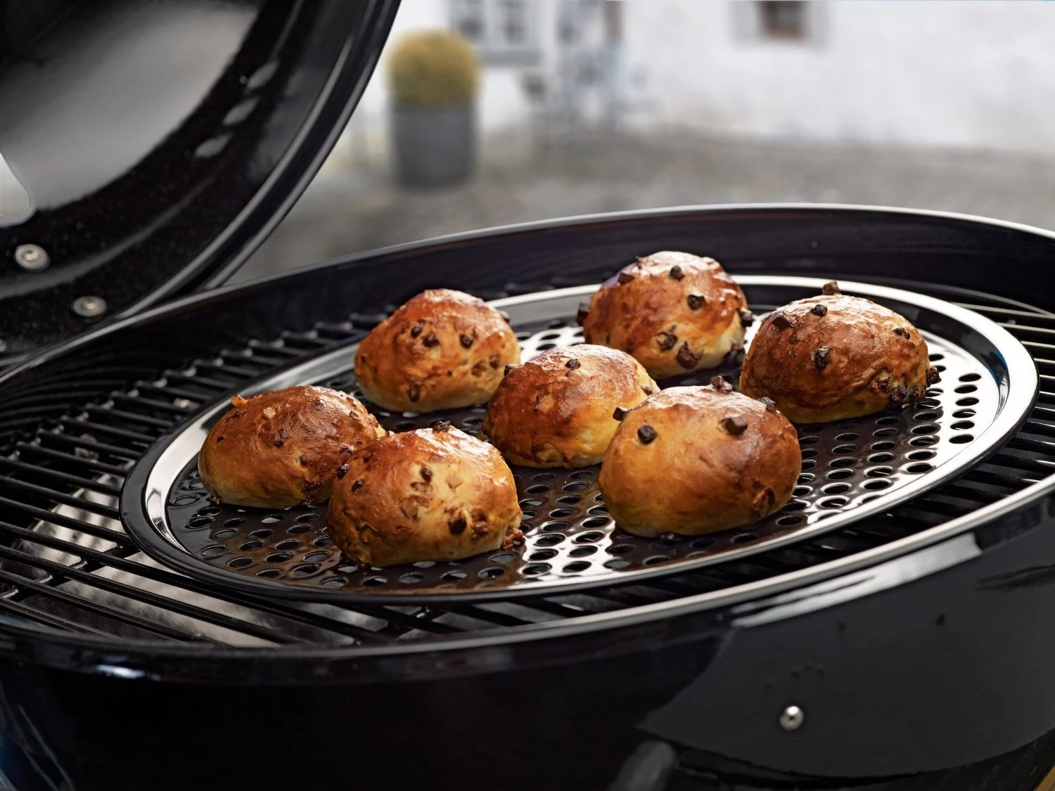 Outdoorchef Pizzablech / Backblech Ø 40cm, Emailliert 6 Outdoorchef Pizzablech / Backblech Ø 40cm, Emailliert – Bild 6