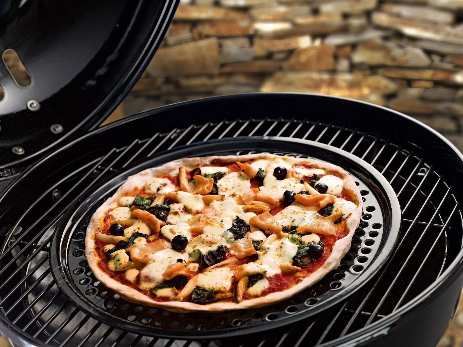 Outdoorchef Pizzablech / Backblech Ø 40cm, Emailliert 8 Outdoorchef Pizzablech / Backblech Ø 40cm, Emailliert – Bild 8