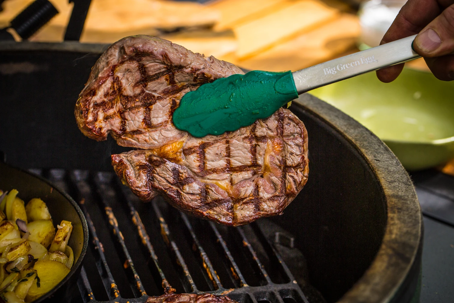 Big Green Egg Silikon Grillzange 40 Cm 1 Big Green Egg Silikon Grillzange 40 Cm