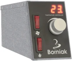 Borniak Räucherofen Digital UWD-150 Alu/Zink - Version 1.4 -BBQ Zubehoer Verkaufsgeschäft Borniak Digital Steuerung PED 120 Alu Zink 1