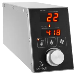 Borniak Räucherofen Digital UWDT-150 Alu/Zink - Version 1.4 Mit Timer -BBQ Zubehoer Verkaufsgeschäft Borniak Raeucherofen Timer Steuerung