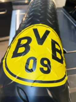 Grillfürst Grill Bodenschutzmatte 160 X 80 Cm - Borussia Dortmund Edition -BBQ Zubehoer Verkaufsgeschäft Borussia Dortmund Grill Bodenschutzmatte