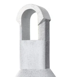 Buschbeck Gartenkamin Bali Weiß-terra -BBQ Zubehoer Verkaufsgeschäft Buschbeck Gartenkamin Bali Abzug