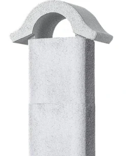 Buschbeck Gartenkamin Bologna Weiß-terra Mit Kupferblende -BBQ Zubehoer Verkaufsgeschäft Buschbeck Gartenkamin Bologna Abzug