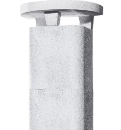 Buschbeck Gartenkamin Jupiter Weiß-terra Mit Kupferblende -BBQ Zubehoer Verkaufsgeschäft Buschbeck Gartenkamin Jupiter Abzug