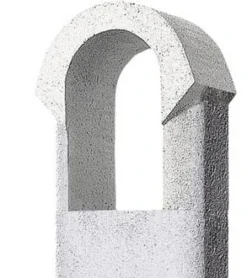 Buschbeck Gartenkamin Madeira Weiß Mit Kupferblende -BBQ Zubehoer Verkaufsgeschäft Buschbeck Gartenkamin Madeira Abzug