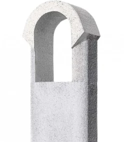 Buschbeck Gartenkamin Toskana Weiß-terra Mit Kupferblende -BBQ Zubehoer Verkaufsgeschäft Buschbeck Gartenkamin Toskana Abzug