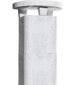 Buschbeck Gartenkamin San Remo Weiß-terra Mit Kupferblende -BBQ Zubehoer Verkaufsgeschäft Buschbeck Grillkamin San Remo terra Abzug