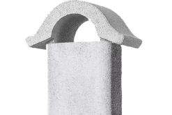 Buschbeck Gartenkamin Verona Weiß-anthrazit -BBQ Zubehoer Verkaufsgeschäft Buschbeck Grillkamin Verona Abzug