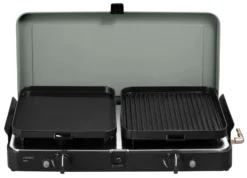 CADAC Camping Gaskocher 2-Cook 3 Pro Deluxe / 30mbar - Modell 2023 -BBQ Zubehoer Verkaufsgeschäft Cadac 2 Cook 3 Campingkocher Pro Deluxe Grillplatten 1