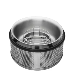 Cobb Grill Premier AIR Deluxe Holzkohlegrill - Inkl. Tragetasche, Grillplatte, Bratenrost, Pizzastein, 1x Cobble Stones 6er -BBQ Zubehoer Verkaufsgeschäft Cobb Premier Air Deluxe Holzkohlegrill innen 5