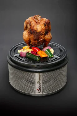 Cobb Garraumerweiterung Mit Hähnchenhalter Für Cobb Premier+/AIR/Gas -BBQ Zubehoer Verkaufsgeschäft Cobb Premier Haehnchenhalter Grillplatte