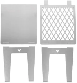 Fennek 4Fire - Mobiler 2-Zonen Grillrost -BBQ Zubehoer Verkaufsgeschäft Fennek 4Fire Grillrost Bauteile