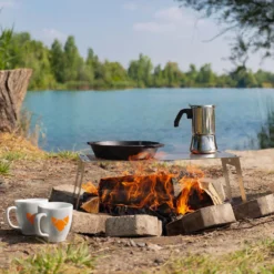 Fennek 4Fire - Mobiler 2-Zonen Grillrost -BBQ Zubehoer Verkaufsgeschäft Fennek 4Fire Grillrost Lagerfeuer