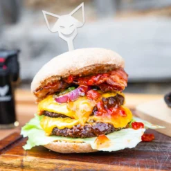 Fennek Burgerspieße 6er Set -BBQ Zubehoer Verkaufsgeschäft Fennek Burgerspiesse Set Burger