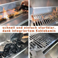 Fennek Grill 2.0 -BBQ Zubehoer Verkaufsgeschäft Fennek Grill 2 Kohle anzuenden