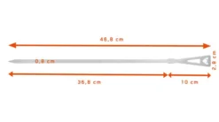 Fennek Grillspieße Lang 6er Set -BBQ Zubehoer Verkaufsgeschäft Fennek Grillspiesse lang Abmessungen