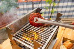 Fennek Grillzange Groß Edelstahl -BBQ Zubehoer Verkaufsgeschäft Fennek Grillzange gross Fennek Grill
