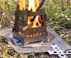 Fennek Hobo Kocher Basic Zum Stecken / Edelstahl Mit Tasche 6 Fennek Hobo Kocher Basic Zum Stecken / Edelstahl Mit Tasche -BBQ Zubehoer Verkaufsgeschäft Fennek Hobo Kocher Basic Feuer