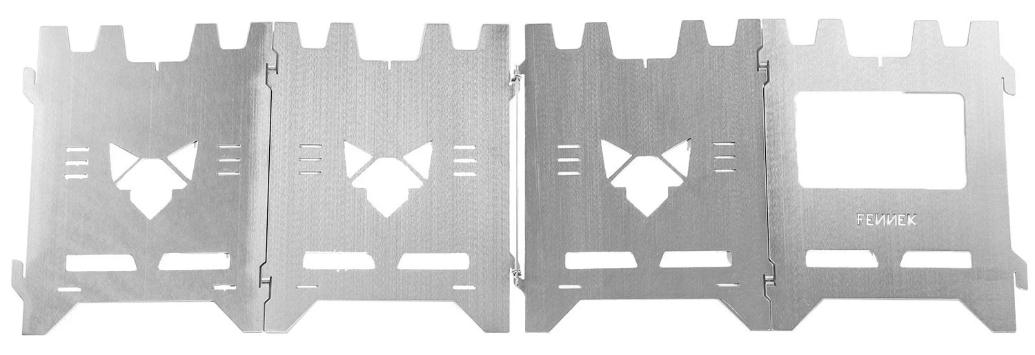 Fennek Hobo Kocher Premium Zum Klappen / Edelstahl Mit Tasche Und Aschewanne 2 Fennek Hobo Kocher Premium Zum Klappen / Edelstahl Mit Tasche Und Aschewanne – Bild 2