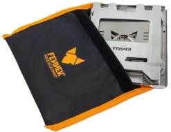 Fennek Hobo Kocher Premium Zum Klappen / Edelstahl Mit Tasche Und Aschewanne 9 Fennek Hobo Kocher Premium Zum Klappen / Edelstahl Mit Tasche Und Aschewanne -BBQ Zubehoer Verkaufsgeschäft Fennek Hobo Kocher Premium Edelstahl zusammengefaltet