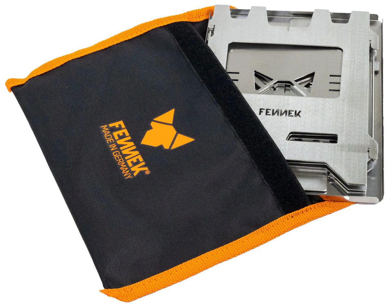 Fennek Hobo Kocher Premium Zum Klappen / Edelstahl Mit Tasche Und Aschewanne 4 Fennek Hobo Kocher Premium Zum Klappen / Edelstahl Mit Tasche Und Aschewanne – Bild 4