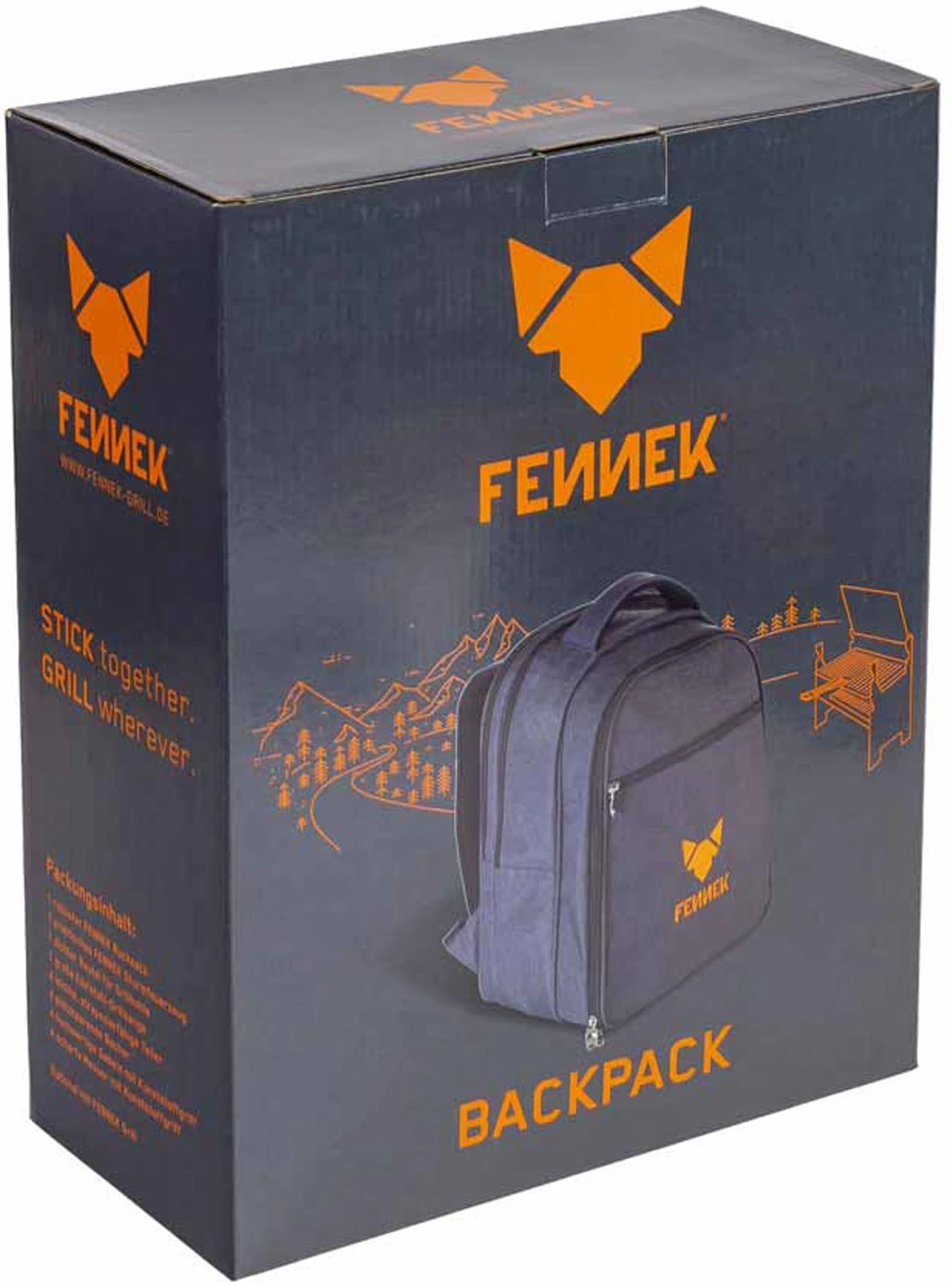 Fennek Rucksack Inkl. Besteck Und Zubehör (ohne Grill) 3 Fennek Rucksack Inkl. Besteck Und Zubehör (ohne Grill) – Bild 3