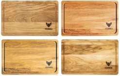 Fennek Schneidbrett Eiche - XL 40 X 25 X 2 Cm 5 Fennek Schneidbrett Eiche - XL 40 X 25 X 2 Cm -BBQ Zubehoer Verkaufsgeschäft Fennek Schneidbrett Eiche XL Farbunterschiede