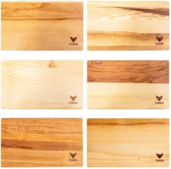 Fennek Schneidbrett Esche - Klein 30 X 18 X 1,5 Cm -BBQ Zubehoer Verkaufsgeschäft Fennek Schneidbrett Esche klein Farbunterschiede