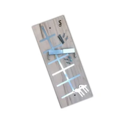 Flammlachsbrett Buche 190mm Schraub-Variante Mit 11mm Nut -BBQ Zubehoer Verkaufsgeschäft Flammlachsbrett 190mm Schaub 6mm