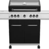 Grillfürst G520E Grill Control Edition 5-Brenner Gasgrill Mit Grill Control, Hochtemperaturbrenner, Heckbrenner Und Edelstahl Rosten