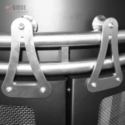 Girse Edelstahl Grillkamin Fashion Typ 2 / Schwarz -BBQ Zubehoer Verkaufsgeschäft Girse grillkamin aussenkamin gartenkamin edelstahl girse design 3 1622645839