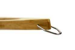 Grillfürst Grillzange Bambus, 60cm Extralang -BBQ Zubehoer Verkaufsgeschäft Grillfuerst Bambus Grillzange Aufhaenger