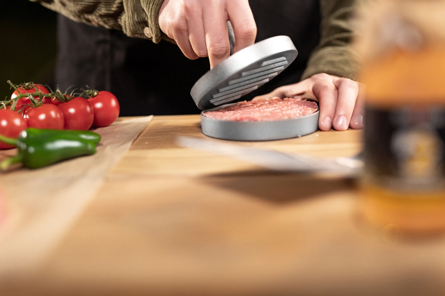 Grillfürst Burgerpresse Alu Ø11,5 Cm 2 Grillfürst Burgerpresse Alu Ø11,5 Cm – Bild 2