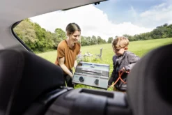 Grillfürst G201E 2-Brenner Gasgrill Portabel V2 - Wohnmobilgrill - 30mbar (EU-Gasgrill) -BBQ Zubehoer Verkaufsgeschäft Grillfuerst Campinggrill transportabel mobiler Grill