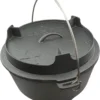 Grillfürst Dutch Oven Set BBQ Edition DO12 - X-DEAL Inkl. Tragetasche / Aufbewahrungstasche, Gusseisen Pflege Und Deckelheber