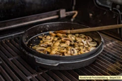 Grillfürst Dutch Oven BBQ Edition DO28 - XXL Dutch Oven -BBQ Zubehoer Verkaufsgeschäft Grillfuerst Dutch Oven DO28 BBQ Edition Deckel Pfanne