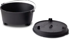 Grillfürst Dutch Oven BBQ Edition DO28 - XXL Dutch Oven -BBQ Zubehoer Verkaufsgeschäft Grillfuerst Dutch Oven DO28 Deckel Fuesse