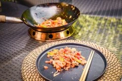 Grillfürst Edelstahl Wok Ø 30 Cm Mit Wokring Für Seitenkocher / Grillrost 6 Grillfürst Edelstahl Wok Ø 30 Cm Mit Wokring Für Seitenkocher / Grillrost -BBQ Zubehoer Verkaufsgeschäft Grillfuerst Edelstahl Wok Pfanne 1