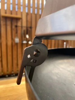 Grillfürst Flammlachsbrett Buche 19 X 50 Cm Schraub-Variante - Mit Optimierter Halterung -BBQ Zubehoer Verkaufsgeschäft Grillfuerst Flammlachsbrett 19 50 Halterung